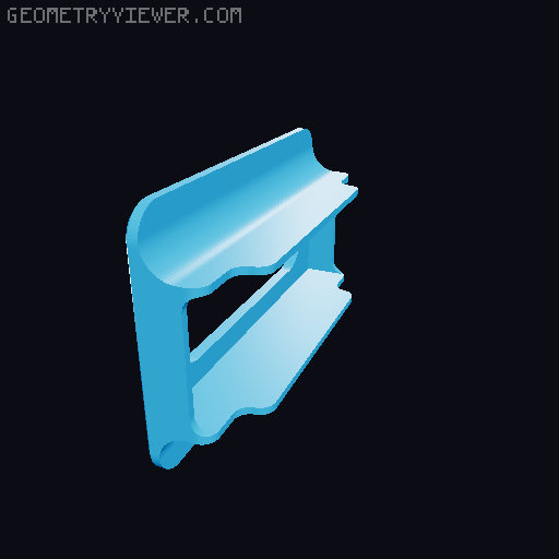 MiSTer FPGA Mini Console Case 3D model thumbnail