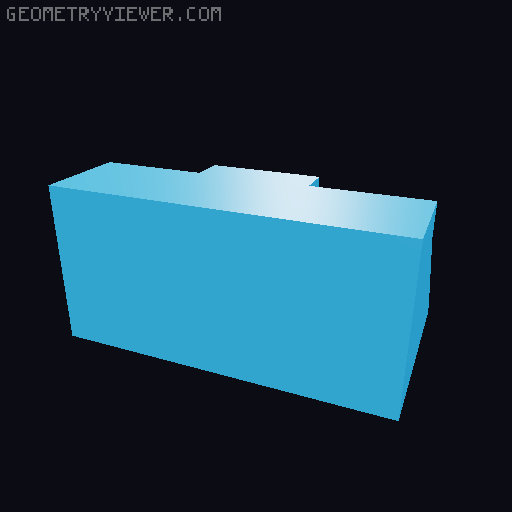 Tobacco box 3D model thumbnail