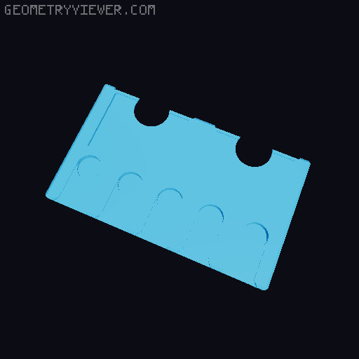 SD/MicroSD card case better MicroSD fit 3D model thumbnail