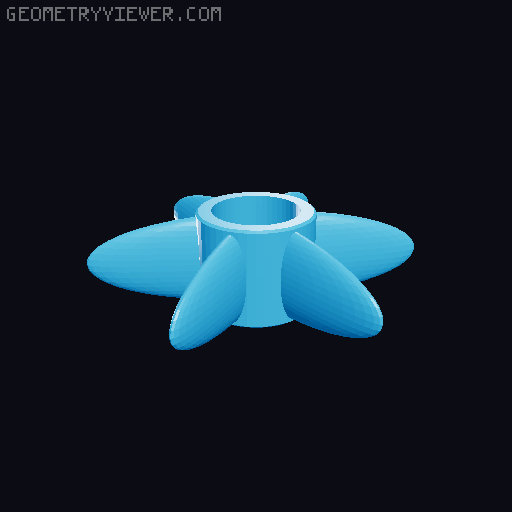 Mace heads 3D model thumbnail