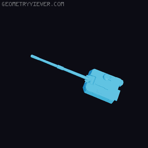 K9 VIDAR SPG 3D model thumbnail
