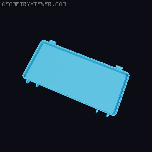 Kingrinder K6 Travel Case 3D model thumbnail