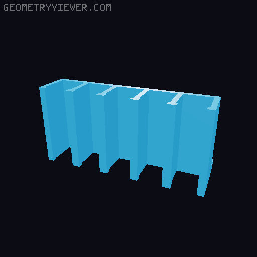 Dice Dispenser Modular 3D model thumbnail