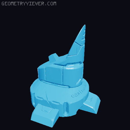 Low-poly Darth Vader Bust 3D model thumbnail