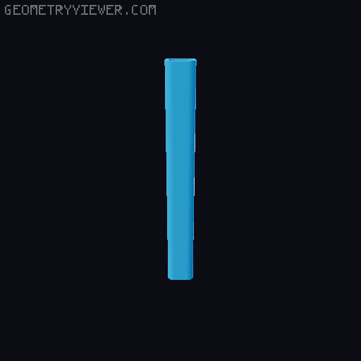 Hockey Stick 3D model thumbnail