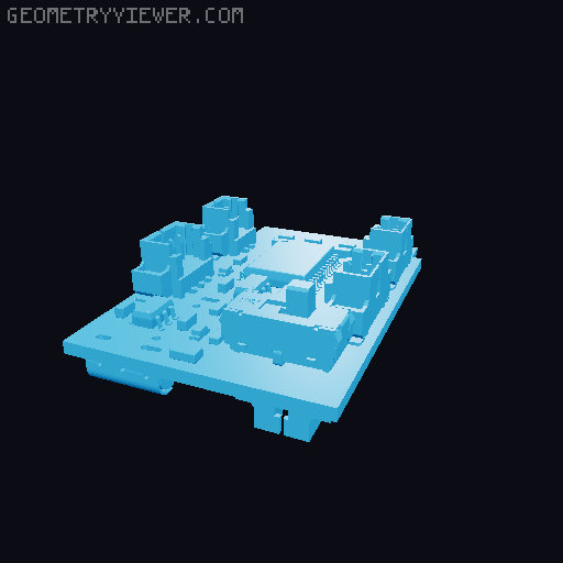 Mechbox controller A1 and A0 3D model thumbnail