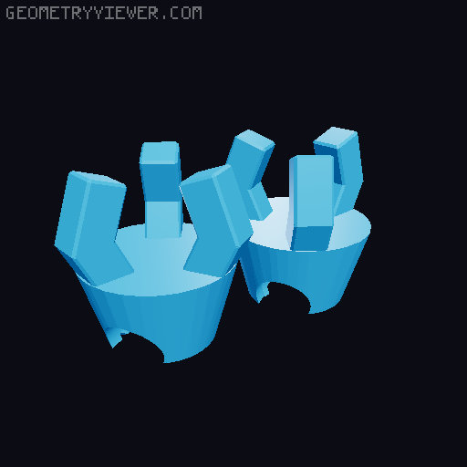 MINI 13: Bender 3D model thumbnail