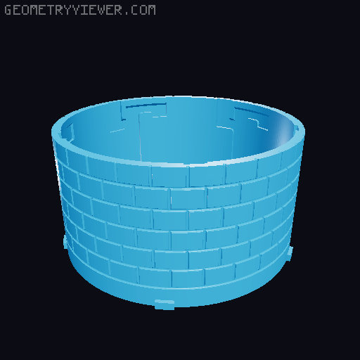 Collapsible Dice Tower 3D model thumbnail