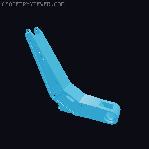 3D Printed RC Excavator (UPDATED) 3D model thumbnail