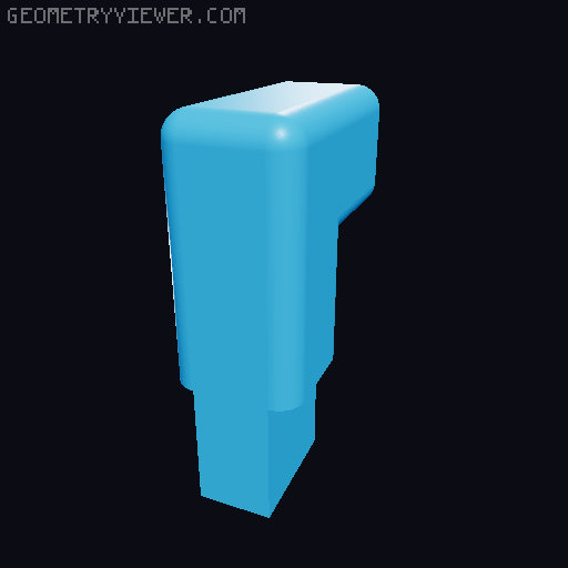 Comb with Hook 3D model thumbnail