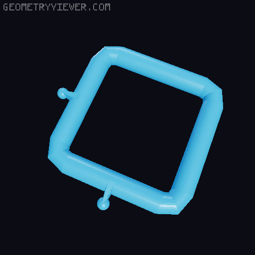 Floating Chess Board - Atlantis Styled 3D model thumbnail