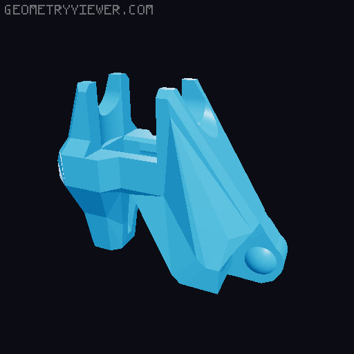 Dummy 13 high heels 3D model thumbnail