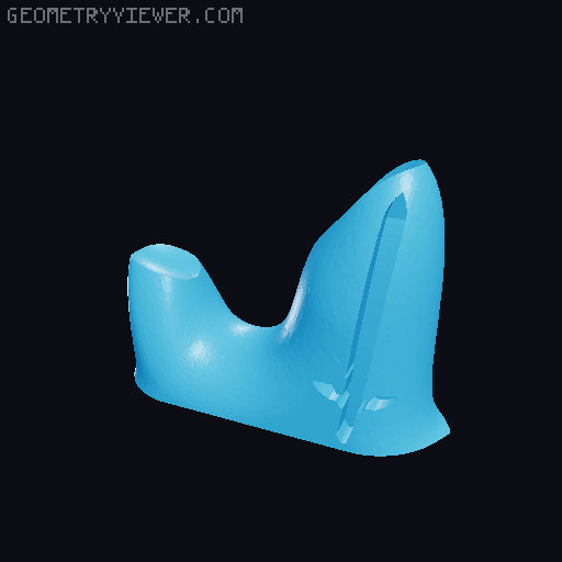 12-Hole Playable Ocarina Custom Master Sword Stand and Normal Stand stl 3D model thumbnail