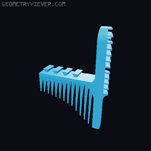 Extra Baleen Armor for Digitalis 3D model thumbnail