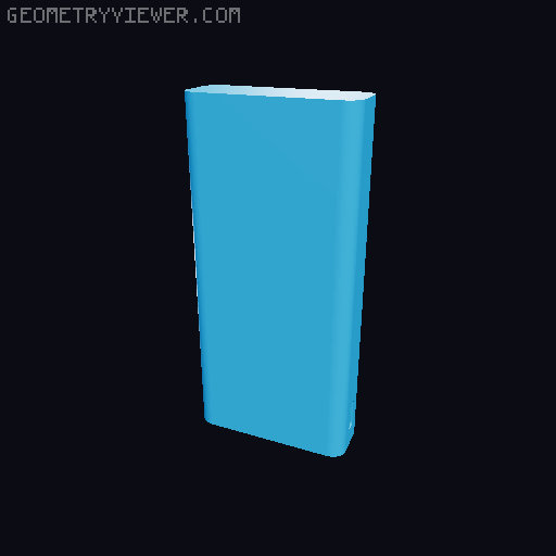 Mi Powerbank 2C 3D model thumbnail