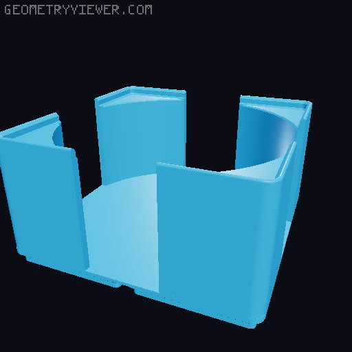 Gridfinity Coffee Set 3D model thumbnail