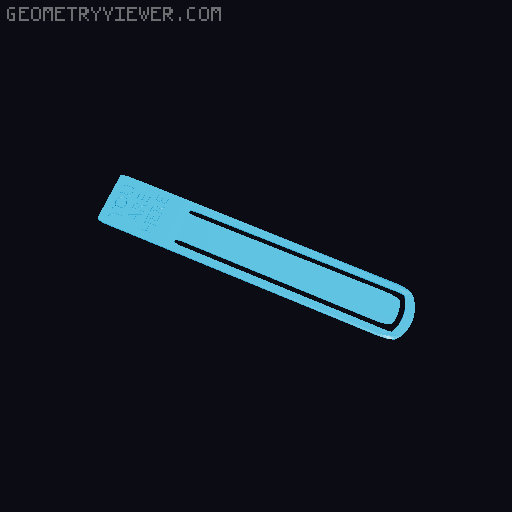 Model A Day Challenge - Day 88 - Bookmark 3D model thumbnail