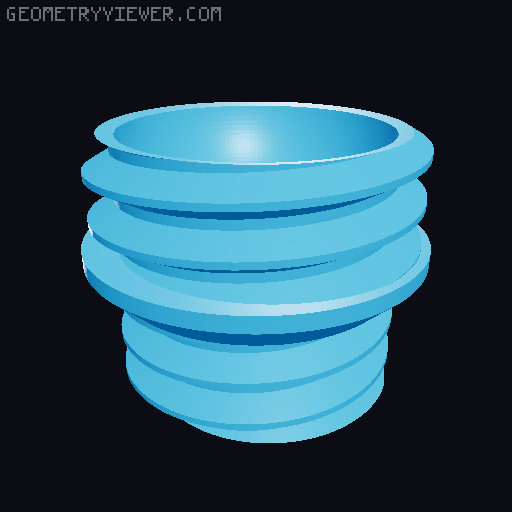 Octonauts Terra Gup 1 (TG-1) 3D model thumbnail