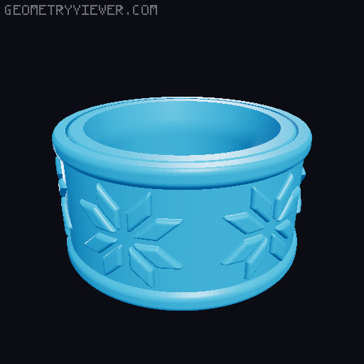 Rotable ring 3D model thumbnail