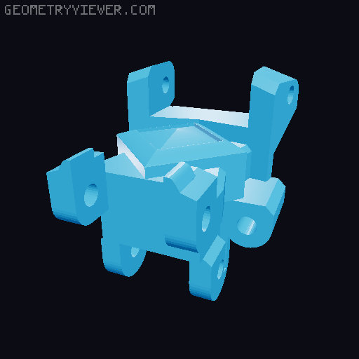 Flash Falcon Fly - Bakugan Trap 3D model thumbnail