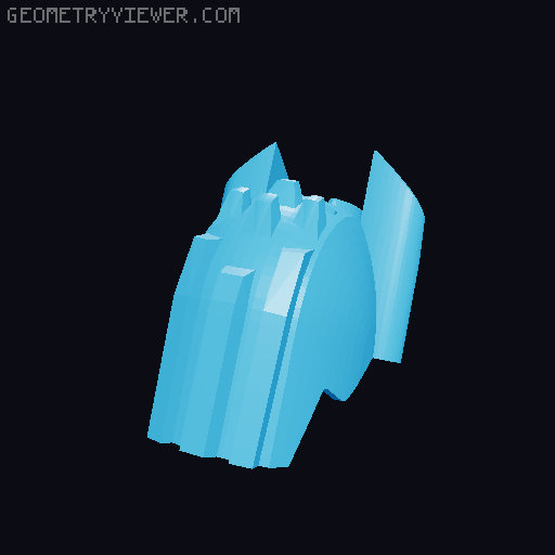 Dummy 13: Toa Metru Edition 3D model thumbnail