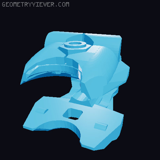 KerfurO Dummy 13 Chest Armor 3D model thumbnail