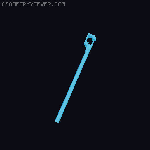 A Minecraft Movie weapons for dummy 13 3D model thumbnail