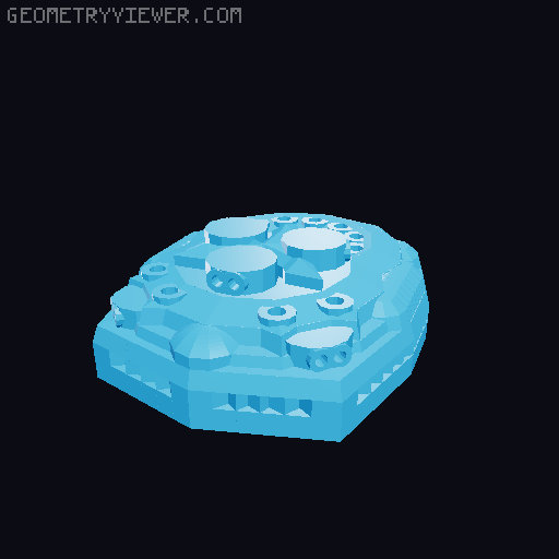 Ngtle-class Veladora 3D model thumbnail