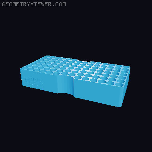 Ammo trays for M548 ammo can  3D model thumbnail