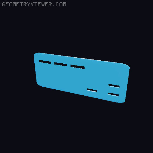 Modular Oral-B Toothbrush Stand 3D model thumbnail