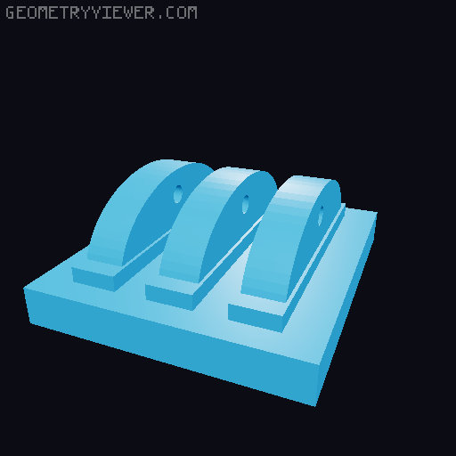 Tractor on a railway 3D model thumbnail
