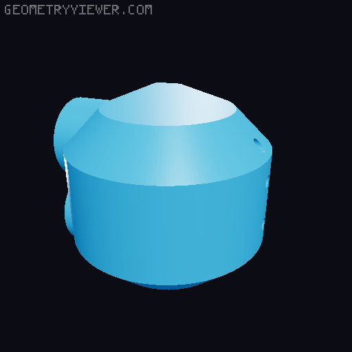 Dummy 13 - 3mm-LED-lights 3D model thumbnail