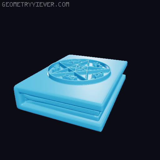 Supernatural Books 2026 3D model thumbnail