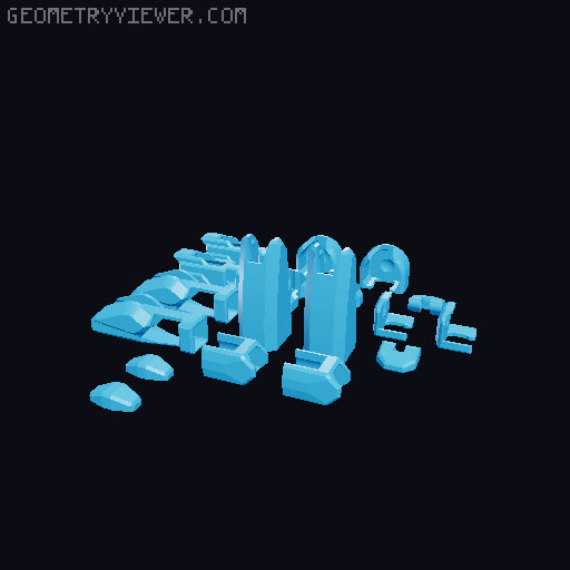 Rose 13 3D model thumbnail