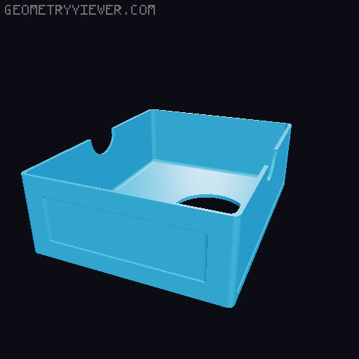 Too Many Bones Trove Chest - TroverBox  and Riffle Deck Holder 3D model thumbnail
