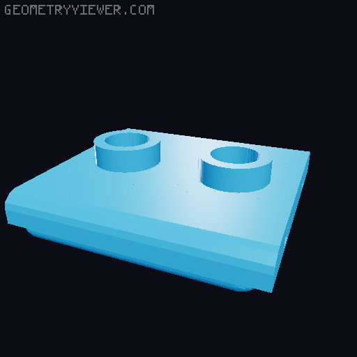 Bart Simpson Giant Minifig 3D model thumbnail