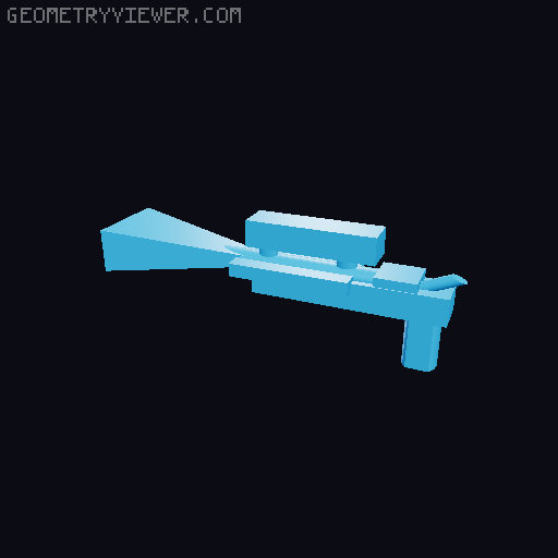 A Minecraft Movie weapons for dummy 13 3D model thumbnail