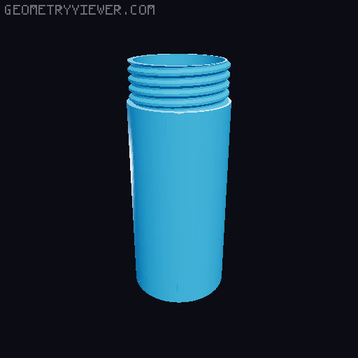 Cernícalo - Full 3D printed amateur rocket 3D model thumbnail