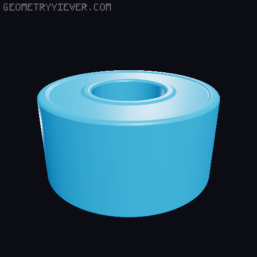 Big Wheel GI Joe Glassified Scale 3D model thumbnail