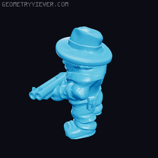 Short People 3D model thumbnail