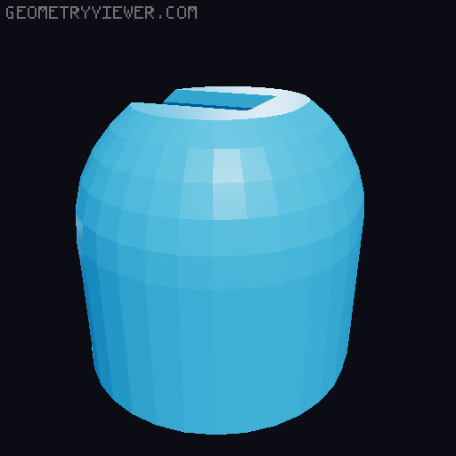 Dummy 13 blank body 3D model thumbnail