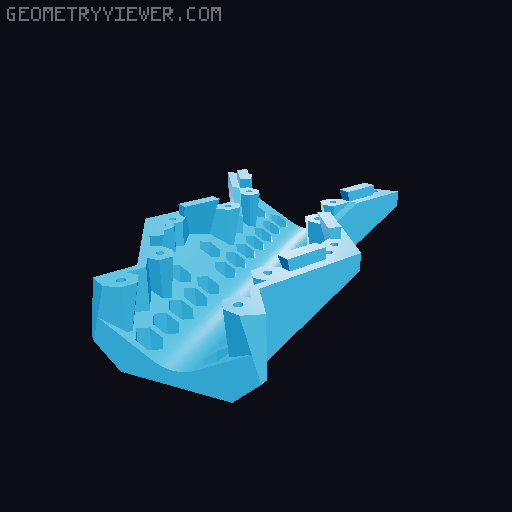 Hextraction Fancy Game Board Remix 3D model thumbnail