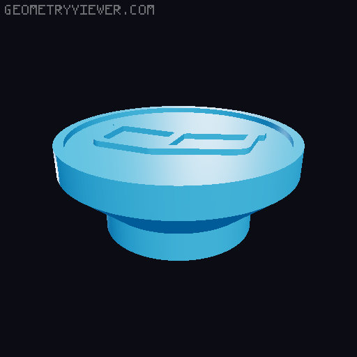 geo magnets 3D model thumbnail