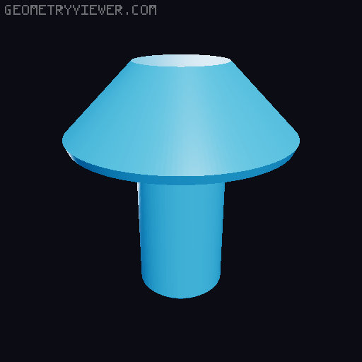 Giant Snowman Graduation Mortar Boards 3D model thumbnail
