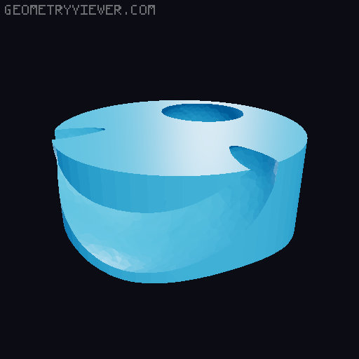 Sans from undertale, separate parts / multicolor 3D model thumbnail