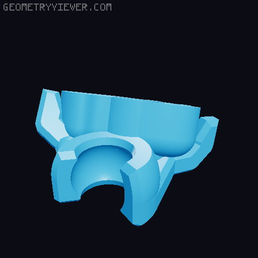 Boulder magnetic hands and boots for Dummy 13 3D model thumbnail