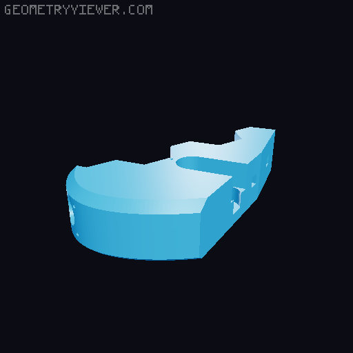 Prusacaster - Creality K1/K1C Split 3D model thumbnail