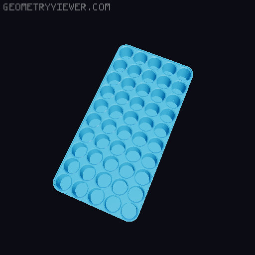 .338 Winchester Magnum Vase Mode Stacking Loading Block 3D model thumbnail