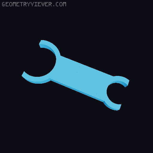 Trach hose to Inline Suction Adapter 3D model thumbnail