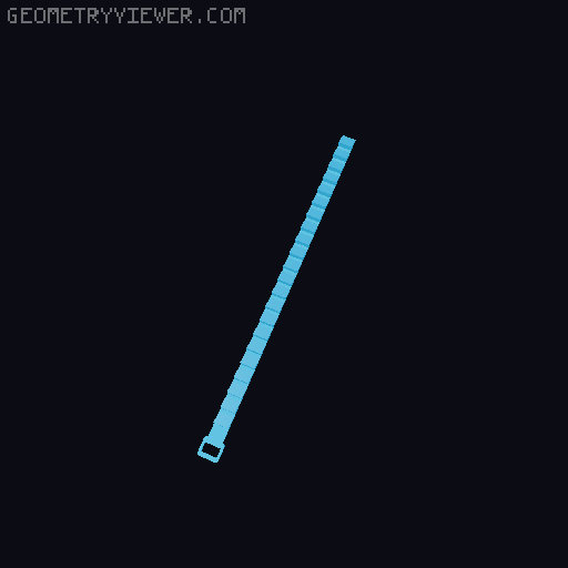 Zip-Ties/Cable-Ties 3D model thumbnail